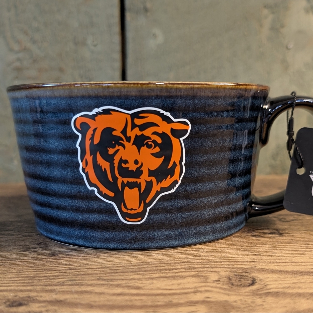 NWT NFL Chicago Bears 20oz Soup Mug/Bowl w/Handle